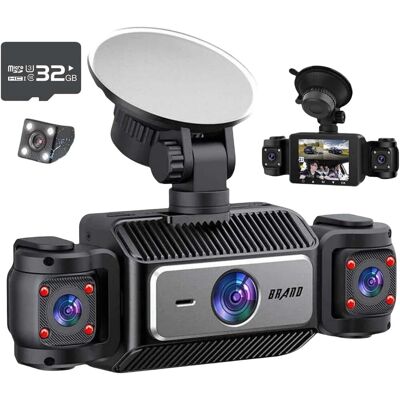 OEM Cámara De Salpicadero, Grabadora De Vídeo Para Coche, Wi-fi, 2,4 Pulgadas, 4 Canales, Fhd 1080p, 32 Gb OEM Cámara De Salpicadero, Grabadora De Vídeo Para Coche, Wi-fi, 2,4 Pulgadas, 4 Canales, Fhd 1080p, 32 Gb