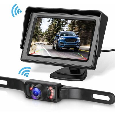 LUCKY-88 Sistema Inalámbrico De Cámara De Visión Trasera Para Coches, Camiones, Furgonetas, Camionetas Y Autocaravanas Con Pantalla De 4,3 Pulgadas Y Cámara De Visión Trasera. LUCKY-88 Sistema Inalámbrico De Cámara De Visión Trasera Para Coches, Camiones, Furgonetas, Camionetas Y Autocaravanas Con Pantalla De 4,3 Pulgadas Y Cámara De Visión Trasera.