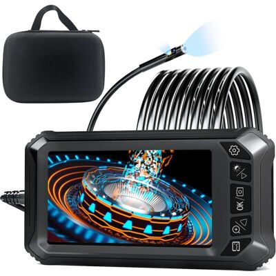OEM Cámara De Inspección Endoscópica De 5 M – Pantalla Ips De 5" – Lente Doble Con 6 Led Ajustables – Resistencia Al Agua Ip67 – 8 Mm – Tarjeta De 32 Gb Incluida -crezuo OEM Cámara De Inspección Endoscópica De 5 M – Pantalla Ips De 5" – Lente Doble Con 6 Led Ajustables – Resistencia Al Agua Ip67 – 8 Mm – Tarjeta De 32 Gb Incluida -crezuo
