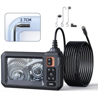 OEM 1 Cámara De Inspección Endoscópica, Pantalla Ips Hd 1080p De 4,3", Sonda Impermeable Ip67 Con 8 Led, Cable Semirrígido De 5 M Para Fontaneros Y Mecánicos. OEM 1 Cámara De Inspección Endoscópica, Pantalla Ips Hd 1080p De 4,3", Sonda Impermeable Ip67 Con 8 Led, Cable Semirrígido De 5 M Para Fontaneros Y Mecánicos.