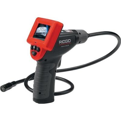 Ridgid - Cámara De Inspección Micro Ca-25 2,7 Pulgadas 480x234 17mm Led 4 Cable L.1200mm Ridgid - Cámara De Inspección Micro Ca-25 2,7 Pulgadas 480x234 17mm Led 4 Cable L.1200mm