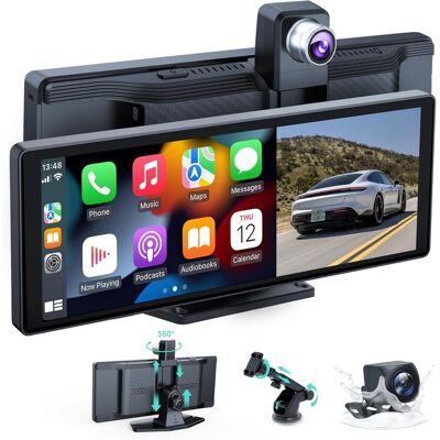 OEM Radio Inalámbrica Para Coche, Sistema De Audio Portátil Para Coche De 10,26 Pulgadas, Pantalla Carplay Con Doble Cámara Frontal 4k + Cámara Trasera 1080p, Reproducción Inalámbrica Para Coche Con Mirro OEM Radio Inalámbrica Para Coche, Sistema De Audio Portátil Para Coche De 10,26 Pulgadas, Pantalla Carplay Con Doble Cámara Frontal 4k + Cámara Trasera 1080p, Reproducción Inalámbrica Para Coche Con Mirro