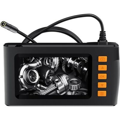 OEM Endoscopio Industrial, Cámara De Inspección Ips De Doble Lente De 4,3 Pulgadas, Cámara Serpentina Impermeable Ip67 Con 8 Luces Led, Adecuada Para El Mantenimiento De Automóviles Y La Inspección De Maq OEM Endoscopio Industrial, Cámara De Inspección Ips De Doble Lente De 4,3 Pulgadas, Cámara Serpentina Impermeable Ip67 Con 8 Luces Led, Adecuada Para El Mantenimiento De Automóviles Y La Inspección De Maq