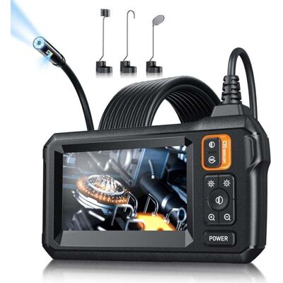 DPZO Endoscopio Con Cámara, Luz, Resistente Al Agua Ip67, De 4,3 Pulgadas, Hd 1080p (5 M). DPZO Endoscopio Con Cámara, Luz, Resistente Al Agua Ip67, De 4,3 Pulgadas, Hd 1080p (5 M).