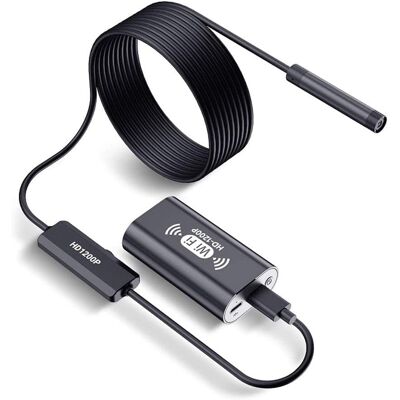 OEM Endoscopio Inalámbrico Wifi Hd1200p De 8 Mm, Endoscopio De Inspección Usb Resistente Al Agua Ip67 Con 8 Led. OEM Endoscopio Inalámbrico Wifi Hd1200p De 8 Mm, Endoscopio De Inspección Usb Resistente Al Agua Ip67 Con 8 Led.