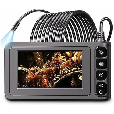 Endoscopio industrial Cyslmuk - HD 1080P, pantalla LCD 4,3”, resistente al agua Endoscopio industrial Cyslmuk - HD 1080P, pantalla LCD 4,3”, resistente al agua