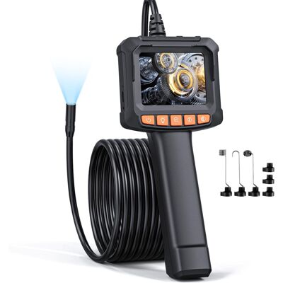 OEM Cámara Endoscópica, Endoscopio Hd 1080p Con Zoom 2x, Cámara De Inspección De Tuberías Ips De 2,4 Pulgadas Con Certificación Ip67 A Prueba De Agua, Cable Semirrígido De 5 M, 8 Led Ajustables, Gadgets P OEM Cámara Endoscópica, Endoscopio Hd 1080p Con Zoom 2x, Cámara De Inspección De Tuberías Ips De 2,4 Pulgadas Con Certificación Ip67 A Prueba De Agua, Cable Semirrígido De 5 M, 8 Led Ajustables, Gadgets P