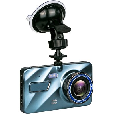 TREETALK Cámara De Salpicadero Delantera Y Trasera, Tarjeta Sd De 64 Gb, Cámara De Coche Fhd, Cámara De Coche Gran Angular De 4" Y 230°, Visión Nocturna, Modo De Estacionamiento De 24 Horas, Grabación En Bucle TREETALK Cámara De Salpicadero Delantera Y Trasera, Tarjeta Sd De 64 Gb, Cámara De Coche Fhd, Cámara De Coche Gran Angular De 4" Y 230°, Visión Nocturna, Modo De Estacionamiento De 24 Horas, Grabación En Bucle