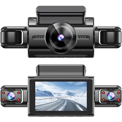 OEM Cámara De Visión Trasera Para Coche, Grabadora De Vídeo Para Salpicadero De 4 Canales Hd 4k Con Tacógrafo Oculto, Cuatro Cámaras Con Vista Trasera, Monitor De Aparcamiento 24/7, Cámara De Visión Trase OEM Cámara De Visión Trasera Para Coche, Grabadora De Vídeo Para Salpicadero De 4 Canales Hd 4k Con Tacógrafo Oculto, Cuatro Cámaras Con Vista Trasera, Monitor De Aparcamiento 24/7, Cámara De Visión Trase
