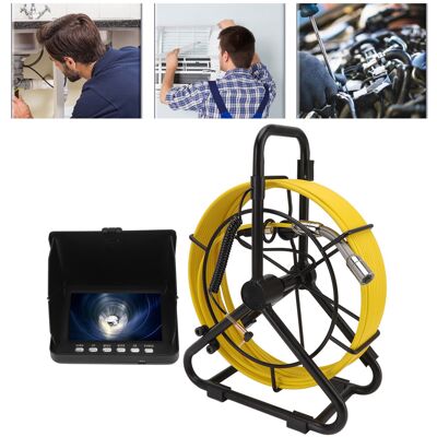 OEM Cámara De Inspección Hd 1080p Para Tuberías De Alcantarillado Con Pantalla Lcd De 5 Pulgadas Y Tarjeta De Memoria Para Tuberías Con Un Diámetro De 18 A 100 Mm. OEM Cámara De Inspección Hd 1080p Para Tuberías De Alcantarillado Con Pantalla Lcd De 5 Pulgadas Y Tarjeta De Memoria Para Tuberías Con Un Diámetro De 18 A 100 Mm.