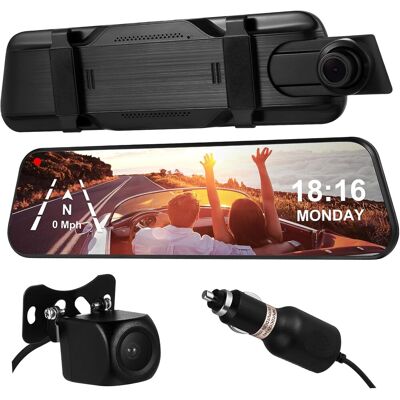 OEM 1 Juego De Cámara De Salpicadero Con Espejo Retrovisor Y Pantalla Táctil, Y Cámara De Marcha Atrás Con Grabación De Visión Nocturna. OEM 1 Juego De Cámara De Salpicadero Con Espejo Retrovisor Y Pantalla Táctil, Y Cámara De Marcha Atrás Con Grabación De Visión Nocturna.