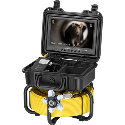 Mophorn - Cámara De Alcantarillado, Measuring 98 Ft/30 M, Self-leveling Drain Inspection Camera With 9' 1080p Hd Screen, 36x Zoom Mophorn - Cámara De Alcantarillado, Measuring 98 Ft/30 M, Self-leveling Drain Inspection Camera With 9' 1080p Hd Screen, 36x Zoom