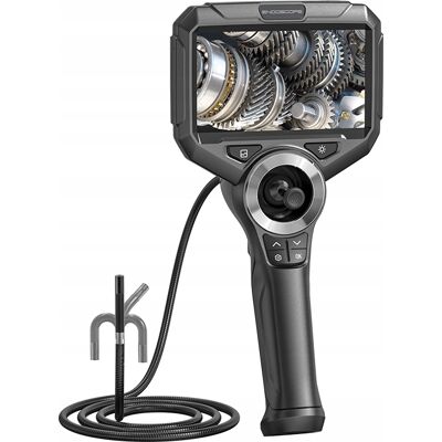 OEM Cámara De Inspección Con Endoscopio De Cabezal Giratorio 720° Pantalla Led 5″ Fhd 2mp 1m OEM Cámara De Inspección Con Endoscopio De Cabezal Giratorio 720° Pantalla Led 5″ Fhd 2mp 1m