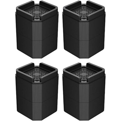 OEM Almohadillas Antivibración Para Máquina, Doble Capa, Color Negro. OEM Almohadillas Antivibración Para Máquina, Doble Capa, Color Negro.