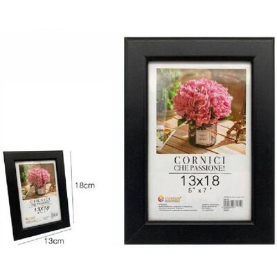 TRADE SHOP TRAESIO Trade Shop - Cornice Portafoto Porta Foto Fotografia 13 X 18 Cm 5"x7" Colore Nera 68650 - TRADE SHOP TRAESIO Trade Shop - Cornice Portafoto Porta Foto Fotografia 13 X 18 Cm 5"x7" Colore Nera 68650 -