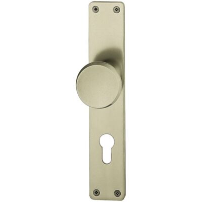 Hoppe Placa larga de aluminio 72mm - Placa de pomo para puertas Hoppe Placa larga de aluminio 72mm - Placa de pomo para puertas