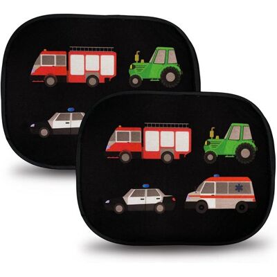 OEM Parasoles Autoadhesivos Para Niños Y Bebés, Vehículos De Emergencia Y Tractores, Parasoles Para Ventanas, 44 X 36 Cm, Visores Parasol Para Coche OEM Parasoles Autoadhesivos Para Niños Y Bebés, Vehículos De Emergencia Y Tractores, Parasoles Para Ventanas, 44 X 36 Cm, Visores Parasol Para Coche