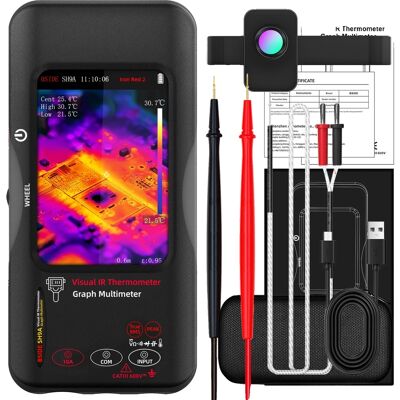 OEM Cámara Termográfica, Resolución De 320 X 320, Medición De Voltaje De 1000 V Cc/ca, Pantalla Táctil Capacitiva De 3,98 Pulgadas, Lente Macro Sh9a OEM Cámara Termográfica, Resolución De 320 X 320, Medición De Voltaje De 1000 V Cc/ca, Pantalla Táctil Capacitiva De 3,98 Pulgadas, Lente Macro Sh9a
