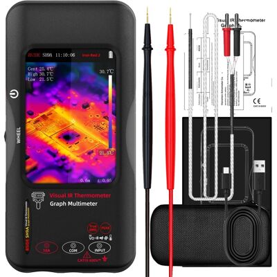 OEM Cámara Termográfica, Resolución De 320 X 320, Medición De Voltaje De 1000 V Cc/ca, Pantalla Táctil Capacitiva De 3,98 Pulgadas, Bside Sh9a OEM Cámara Termográfica, Resolución De 320 X 320, Medición De Voltaje De 1000 V Cc/ca, Pantalla Táctil Capacitiva De 3,98 Pulgadas, Bside Sh9a