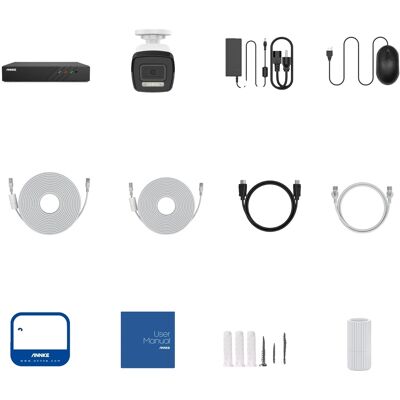 OEM Sistema De Videovigilancia, Resolución De 5 Mp, Visión Nocturna Mejorada, Con 4 Cámaras - Ninguno OEM Sistema De Videovigilancia, Resolución De 5 Mp, Visión Nocturna Mejorada, Con 4 Cámaras - Ninguno