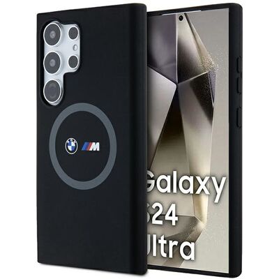 Funda de silicona MagSafe BMW S24 Ultra - Negro Funda de silicona MagSafe BMW S24 Ultra - Negro