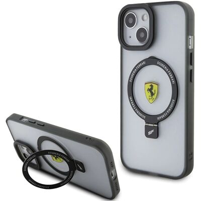 Funda Ferrari MagSafe para iPhone 15/14/13 Negra Funda Ferrari MagSafe para iPhone 15/14/13 Negra