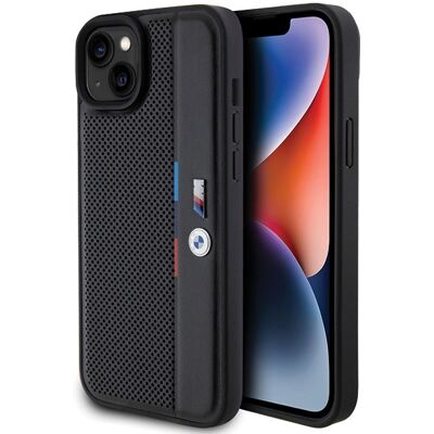 Funda dura BMW iPhone 15 Plus / 14 Plus - Línea Tricolor M Funda dura BMW iPhone 15 Plus / 14 Plus - Línea Tricolor M