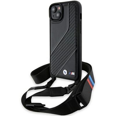 Funda negra BMW iPhone 15 Plus / 14 Plus - Carcasa dura Funda negra BMW iPhone 15 Plus / 14 Plus - Carcasa dura