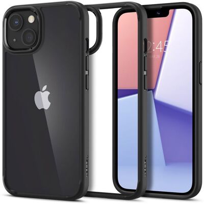 Funda Para Iphone 13 - Spigen - Ultra Híbrida - Silicona - Flexible - Negro Mate Funda Para Iphone 13 - Spigen - Ultra Híbrida - Silicona - Flexible - Negro Mate