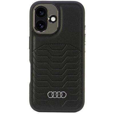 Funda Audi iPhone 16 Plus Cuero MagSafe Funda Audi iPhone 16 Plus Cuero MagSafe