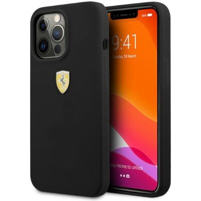 Acer Ferrari FESSIHMP13XBK Funda de silicona negra MagSafe para iPhone 13 Pro Max 6,7" Acer Ferrari FESSIHMP13XBK Funda de silicona negra MagSafe para iPhone 13 Pro Max 6,7"