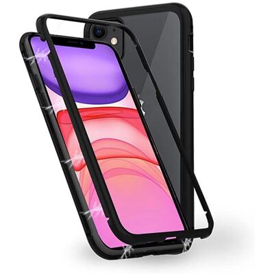 Funda de vidrio templado doble magnética Ozone de Cygnett para iPhone 11 - Negro Funda de vidrio templado doble magnética Ozone de Cygnett para iPhone 11 - Negro