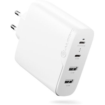 Alogic WCG4X100 Cargador USB de 4 Puertos - Blanco - Cargador Alogic WCG4X100 Cargador USB de 4 Puertos - Blanco - Cargador