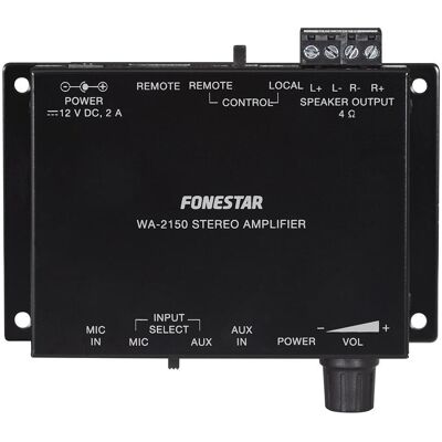 Fonestar Amplificador estéreo Hi-Fi compacto WA-2150 - Amplificador Fonestar Amplificador estéreo Hi-Fi compacto WA-2150 - Amplificador