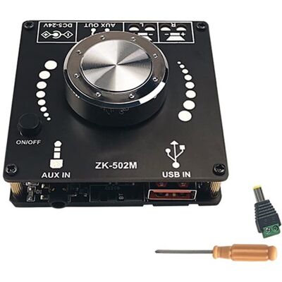 OEM Potente Amplificador Digital Bluetooth 5.0 De 100 W Para Cine En Casa - Entradas Aux Y Usb OEM Potente Amplificador Digital Bluetooth 5.0 De 100 W Para Cine En Casa - Entradas Aux Y Usb