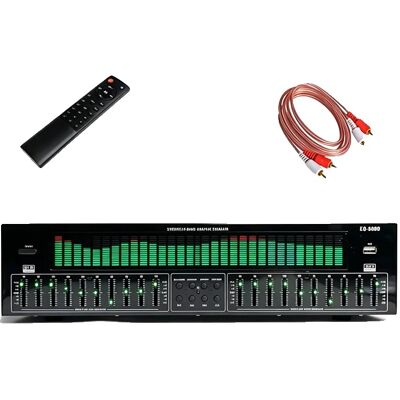 OEM Ecualizador, Bluetooth 5.3, Visualización De Audio Dinámica, Verde, 220 V OEM Ecualizador, Bluetooth 5.3, Visualización De Audio Dinámica, Verde, 220 V