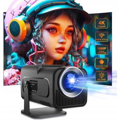 OEM Proyector Lcd Alwtniet Hy320 Full Hd 1080p Con Android 11, Ansi, Wifi 6 Y Bluetooth 5.0. OEM Proyector Lcd Alwtniet Hy320 Full Hd 1080p Con Android 11, Ansi, Wifi 6 Y Bluetooth 5.0.