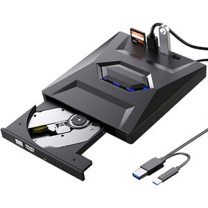 OEM Unidad De Cd Dvd Externa Usb 3.0 Tipo-c Unidad De Dvd Externa Reproductor De Cd Con Usb Lector De Tarjetas Sd/tf Grabadora Rw Grabadora Externa Para Computadora Portátil Pc Windows 11/10 Mac Macbook A OEM Unidad De Cd Dvd Externa Usb 3.0 Tipo-c Unidad De Dvd Externa Reproductor De Cd Con Usb Lector De Tarjetas Sd/tf Grabadora Rw Grabadora Externa Para Computadora Portátil Pc Windows 11/10 Mac Macbook A