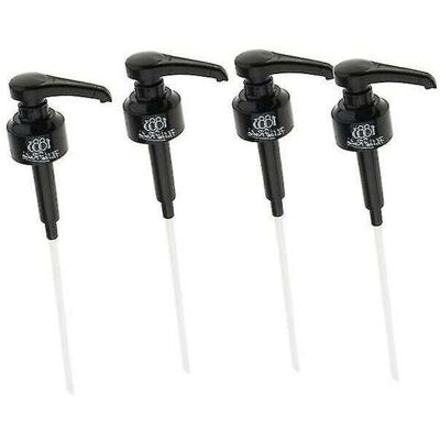 AYYQH Dispensador De Jarabe De Café De 1 Litro (4 Unidades), Color Negro, Para Botella De Jugo De 10 Ml Y Jarabe Monin. AYYQH Dispensador De Jarabe De Café De 1 Litro (4 Unidades), Color Negro, Para Botella De Jugo De 10 Ml Y Jarabe Monin.