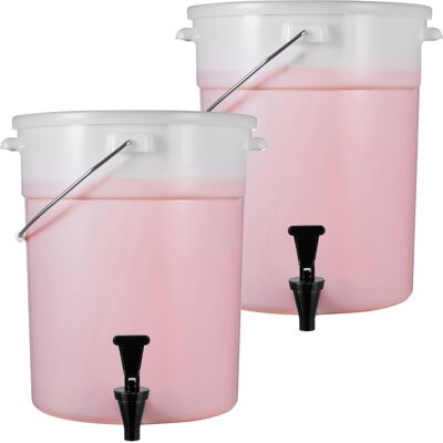 Mophorn Dispensador De Bebidas, Dispensadores De Bebidas De 5 Galones Para Fiestas, Dispensador De Jugo De Plástico Con Espiga Y Tapa, Dispensador De Agua De Jugo De Limonada De Te Helado Mophorn Dispensador De Bebidas, Dispensadores De Bebidas De 5 Galones Para Fiestas, Dispensador De Jugo De Plástico Con Espiga Y Tapa, Dispensador De Agua De Jugo De Limonada De Te Helado