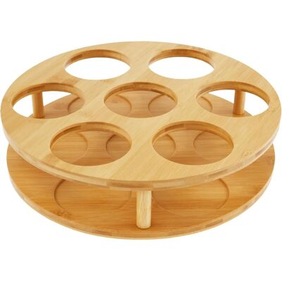 OEM Organizador Giratorio De Madera Para Jarabe De Café - 7 Compartimentos - Multifuncional - Práctico Para Jarabe/alcohol OEM Organizador Giratorio De Madera Para Jarabe De Café - 7 Compartimentos - Multifuncional - Práctico Para Jarabe/alcohol