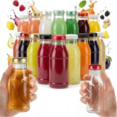 OEM 100 Botellas De Vidrio Para Jugo De 125 Ml, Ideales Para Jarabe De Jugo (100 Unidades) OEM 100 Botellas De Vidrio Para Jugo De 125 Ml, Ideales Para Jarabe De Jugo (100 Unidades)