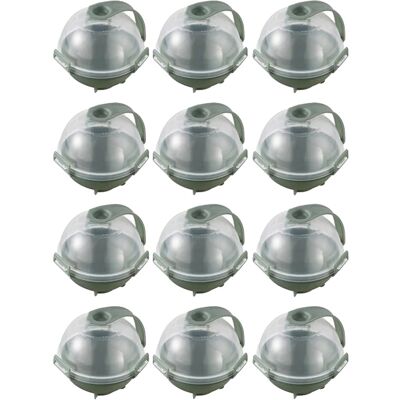OEM Molde Para Bolas De Helado, Plástico Reutilizable, Diseño De Congelación Rápida, Verde - 12 Unidades OEM Molde Para Bolas De Helado, Plástico Reutilizable, Diseño De Congelación Rápida, Verde - 12 Unidades
