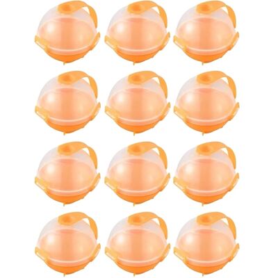 OEM Molde Para Bolas De Helado, Plástico Reutilizable, Diseño De Congelación Rápida, Naranja - 12 Unidades OEM Molde Para Bolas De Helado, Plástico Reutilizable, Diseño De Congelación Rápida, Naranja - 12 Unidades