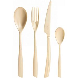 Conjunto De 24 Piezas En La Caja De Regalo Con Una Ventana De Champán Pvd De Arena Riviera Champagne Bugatti Conjunto De 24 Piezas En La Caja De Regalo Con Una Ventana De Champán Pvd De Arena Riviera Champagne Bugatti