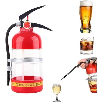 OEM Dispensador De Bebidas De 1,5 Litros, Bomba De Plástico Rojo Para Cerveza, Whisky Y Vino, Con Forma De Extintor De Incendios, Para Usar En Bares OEM Dispensador De Bebidas De 1,5 Litros, Bomba De Plástico Rojo Para Cerveza, Whisky Y Vino, Con Forma De Extintor De Incendios, Para Usar En Bares