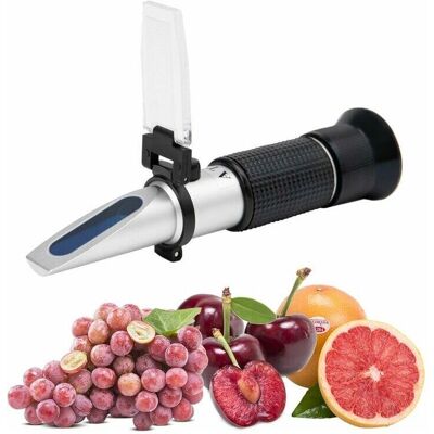 OEM Refactómetro Portátil 0-40% Brix, 0-25% Alcohol - Medidor De Azúcar Para Vino, Cerveza Y Frutas OEM Refactómetro Portátil 0-40% Brix, 0-25% Alcohol - Medidor De Azúcar Para Vino, Cerveza Y Frutas