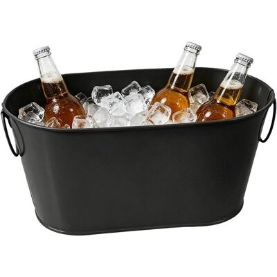 OEM Cubitera Para Fiestas, Con Asas Dobles Y Recipiente Refrigerante, Para Enfriar Vino, Bebidas, Champán, Junto A La Piscina, Cerveza OEM Cubitera Para Fiestas, Con Asas Dobles Y Recipiente Refrigerante, Para Enfriar Vino, Bebidas, Champán, Junto A La Piscina, Cerveza