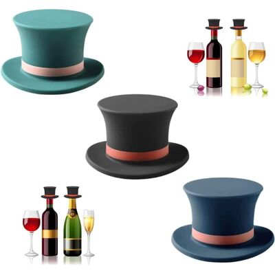 OEM Paquete De 3 Tapones De Silicona Para Botellas: Divertidos Y Reutilizables Tapones Para Mantener Frescos El Vino, La Cerveza, El Champán Y Otras Bebidas Espirituosas. OEM Paquete De 3 Tapones De Silicona Para Botellas: Divertidos Y Reutilizables Tapones Para Mantener Frescos El Vino, La Cerveza, El Champán Y Otras Bebidas Espirituosas.