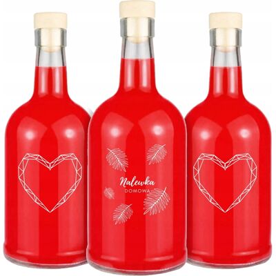 OEM 10 Botellas Tadek De 500 Ml Con Impresión Para Tinturas, Licores Y Vino. OEM 10 Botellas Tadek De 500 Ml Con Impresión Para Tinturas, Licores Y Vino.